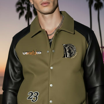 MAIN CHARACTER VARSITY JACKET