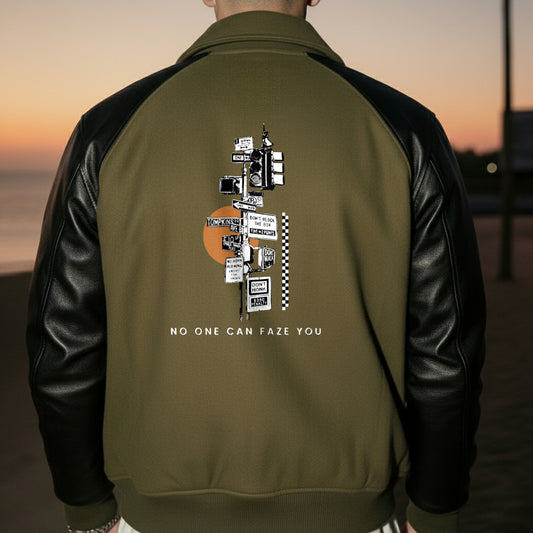 MAIN CHARACTER VARSITY JACKET