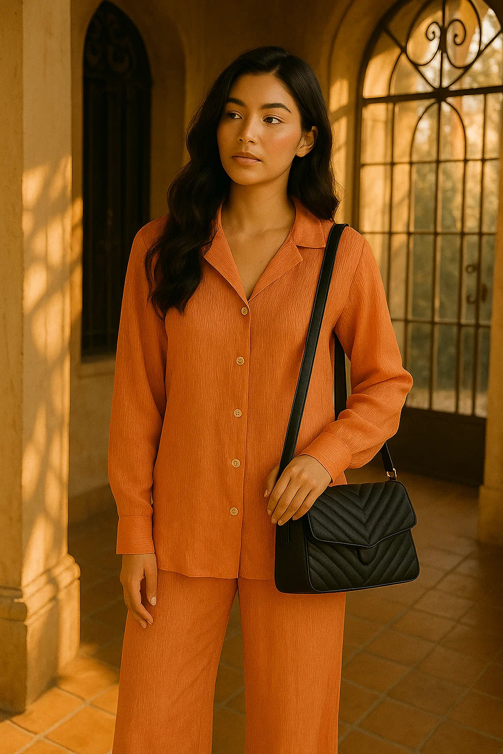 Peach Blossom Co-ord Set