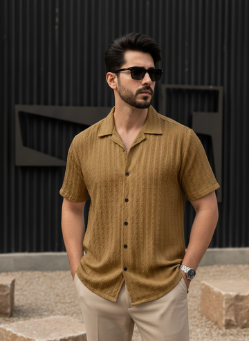 Havana Night Button Down