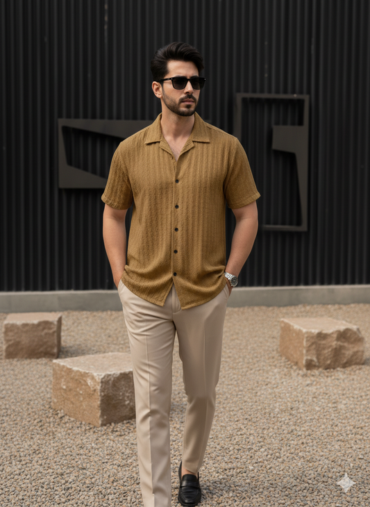 Havana Night Button Down