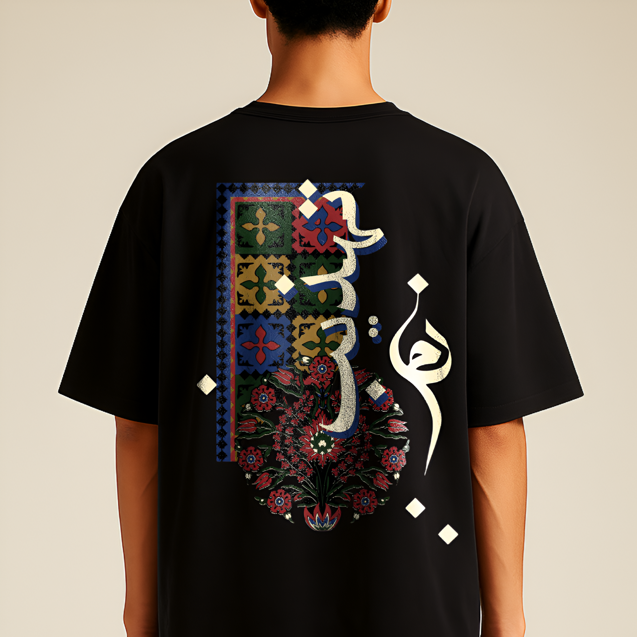 Tehzeeb Ajrak Oversized