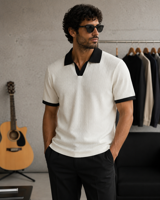 Saint White Polo