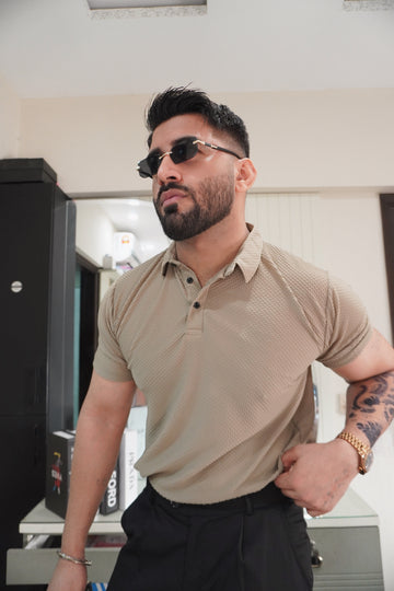 Creme Delight Polo Shirt