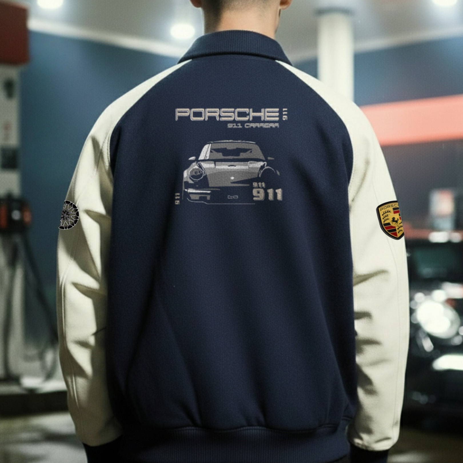PORSCHE LEGACY VARSITY JACKET