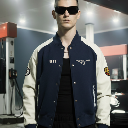 PORSCHE LEGACY VARSITY JACKET