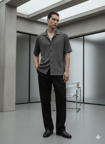 Silver Fox Button Down